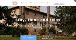 Desktop Screenshot of casagentili.com
